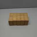 5 x Vitalizart Camel Velvet Ribbon Set 3/8"" x 15 Yd Wooden Spool Fabric Trim 3 Rolls * 5 Yd for Christmas Wreath Decoration Handmade Craft Ornaments Gift Wrapping & Bow Making