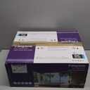 42inch Ceiling Fans with Lights, Low Profile Ceiling Fan with Light and Remote/APP Control, DC Reversible Motor, Noiseless, Flush Mount, Brown Ceiling Fan for Bedroom Indoor/Outdoor Use