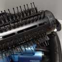 BaBylissPRO StyleSwitch Ionic Multi-Styler, Air Styler and Hair Dryer, Lightweight Hot Air Brush with 5 Attachments, Automatic Dual Voltage (Blue)