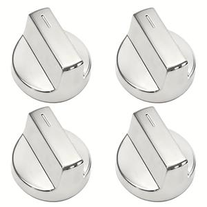 W11517331 W11117415 4-Pack Range Surface Burner Knob/Oven Knobs Compatible with Whirlpool WEE745H0FS1 WEE745H0FS0,Replaces W11117415 W11517331 W10850027 W11458840
