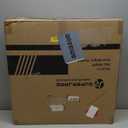 SUPERJARE 0.56'' Thick 12 Pcs 48 Sq Ft Rubber Top Exercise Equipment Mats, High Density EVA Foam Mats with Rubber Top, Interlocking Gym Flooring for Home Gym, Protective Workout Mat, Black/Grey