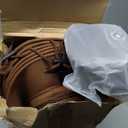 Zhanmai 12 Pcs Cowboy Hat and Bandana Cowboy Cowgirl Hats Bulk Western Party Costume Halloween Accessory Flax