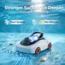 C5 Robotic Pool Cleaner, Cordless Pool Vacuum for Above-Ground & Inground Pools up to 2,200 Sq.Ft, Strong Suction, 180-Min Runtime, Smart Auto-Parking & 2.7L Large Debris Basket