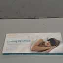 Cooling Eye Mask for Puffy Eyes: Fsa Eligible Items Hsa, Migraines Headache Fast Relief After Surgery Care Cold Compress, Reusable Face Ice Pack Gel for Dark Circles, Gentle Weighted Sleep Mask Purple