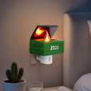 Dumpster Fire Campfire Flickering Night Light, 3D Dumpster Fire Night Light Plug in Decorations, Campfire Flicker Flame Nightlight Indoor Figurine Lamps Gift for Kids Adult