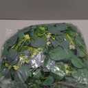 CQURE 4Pcs Eucalyptus Garland,Artificial Eucalyptus Leaves Table Greenery Garland Wreath Vines for Wedding Party Table Fireplace Bedroom Wall Room Decor (23.6 Ft with Flowers)