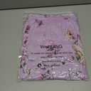 ANRABESS Womens Long Sleeve Floral Maxi Dress Boho Flowy Wrap Slit V Neck Beach Fall Wedding Guest Party Vacation Dresses Floral Purple X-Large (XL)