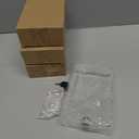 4PCS Large Thermostat Lock Box with Key, Clear Thermostat Cover with Lock for Thermostat on Wall, Lockable Thermostat Lock Box Cover, AC Lock Box Cover with Key Fit Thermostat 5"H x6"W or Smaller