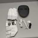 Camlinbo LED Mask & Glow Set with Gesture Sensing, Unisex Teens Light Up Mask Gloves and Shoelaces, Cool Stuff Gifts for Christmas New Year's Eve Costume Party Masquerade