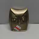 4.5IN Aluminum Owl Gold