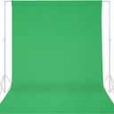 GFCC Green Screen - 10FTX20FT Green Screen Backdrop Photo Backdrop for Photoshoot Background for Photography Screen Video Recording Picture Background