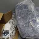 Homemate Heated Blanket Electric Throw - 50"x60" Heating Blanket Throw 1/2/4/6/8 Hours Auto-Off 10 Heat Levels Over-Heat Protection Soft Flannel Sherpa Heater ETL Certification