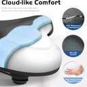 Bicycle Seat, Bike Seat for Women Men Extra Comfort Wide, Oversized Comfortable Seats Saddle for Peloton Bikes, Fit for Exercise Bikes, Electric Bikes, Mountain Bikes, Cruiser Bikes