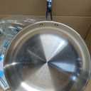 Tramontina Signature Tri-Ply Clad Stainless Steel 12-Inch Large Frying Pan, Induction-Ready Skillet, Dishwasher-Safe, NSF-Certified, Made in Brazil