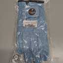 Ever-Bright Men's Golf Gloves OptiColor Premium Leather Golf Glove . (Blue, XL)