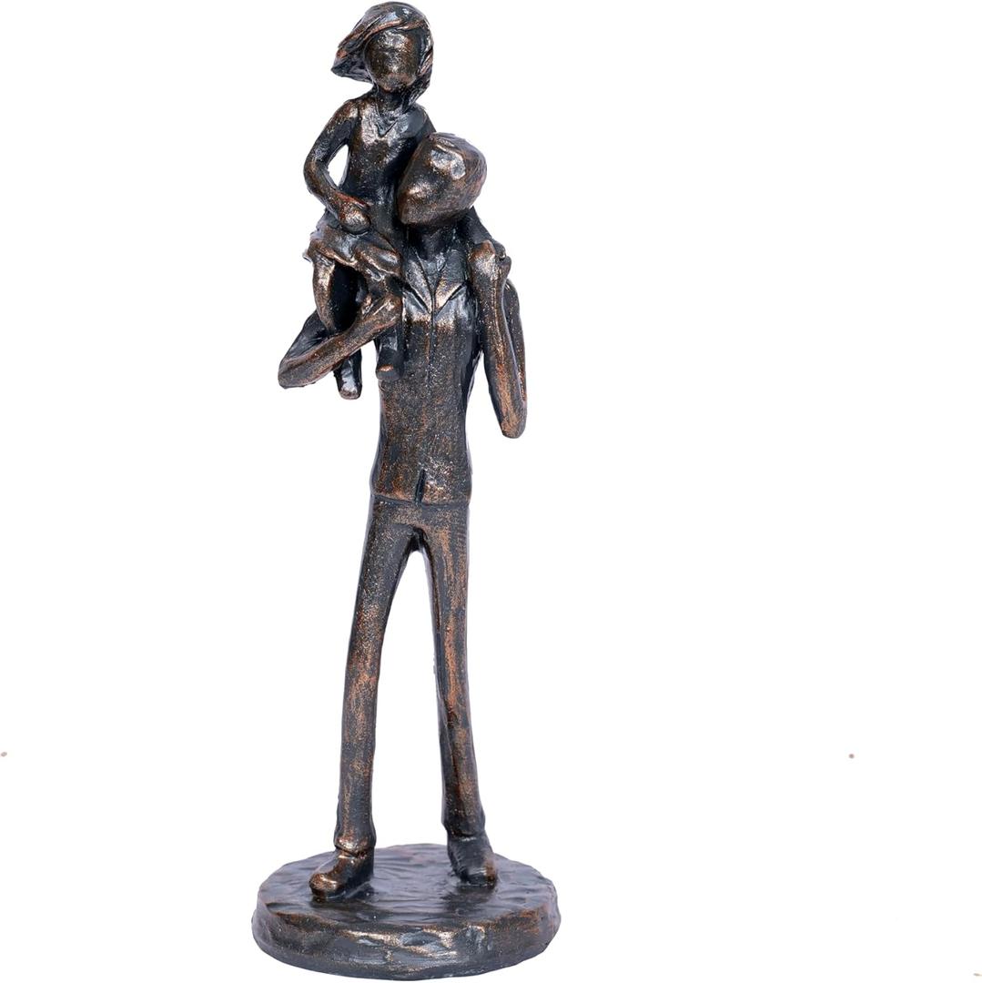 Dad Gifts from Daughter Birthday Gifts for Dad Father Daughter Heartwarming for Dads Figurine Sculpture for Fathers Day Christmas Statue for New Stepdad Husband