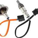 Oxygen O2 Sensor 234-9124 Upstream 234-4350 Downstream Compatible for Honda Civic 1.8L L4 2006-2015, Replaces 36531-RNA-J01 36532-RNA-A01(2pCS)