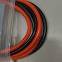 Dastard 6 Gauge Wire, Extra Flexible Silicone Insulated 6 AWG Stranded Tinned Copper Wire 10ftRed and Black Each 5ft Separated High Temperature 6AWG Battery Wire 200 600V - Inverter, Car, Auto