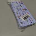 ZTOFERA Floral Case for iPhone 15 Pro Max 6.7",Cute Flower Pattern Case for Girls Women,Flexible Silicone Protective Slim Shockproof Bumper Phone Cover for iPhone 15 Pro Max,Purple Pack of 2