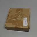 8 Pack - L 6" x H 4" x W1.5, 5mm Thick Black L Shelf Bracket, Iron Shelf Brackets, Metal Shelf Brackets, Floating Shelf, Shelf Supports with Screws