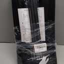 TOTANKI 25" Rolling Slim Laundry Basket on Wheels, Foldable Laundry Hamper with Handle, Collapsible Laundry Sorter and Organizer, Tall Storage Basket Bin (Black)