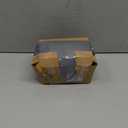 myHomeBody Bath Sponge, Foam Loofah, Body Scrubber for Bathing, Exfoliating Shower Pouf for Shower  Large Size, Lots of Lather, Curvy, 3 Pack