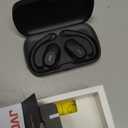 JVC nearphones Open Ear True Wireless Headphones with Pivot Motion Mecanism, 16mm Large Drivers Sound, Single Ear use, BT 5.4, Long Battery Life (up to 26 Hours) - HANP40TB (Black)