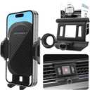 Car Phone Mount for 2018-2023 Audi Q5 SQ5 [Thick Case Friendly] Mobile Phone Holder Cell Navigation Bracket Air Vent Auto Accessories Cradles, All Phones (Q5-18-UP)