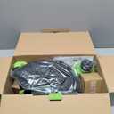 VARSK 20V String Trimmer Cordless, 12 Inch 2 in 1 Trimmer and Edger, Automatic Line Feed, Includes 2 X 2.0Ah Batteries/1 X Fast Charger/6 X Spare Spools, for Lawn, Garden, etc, Light Green