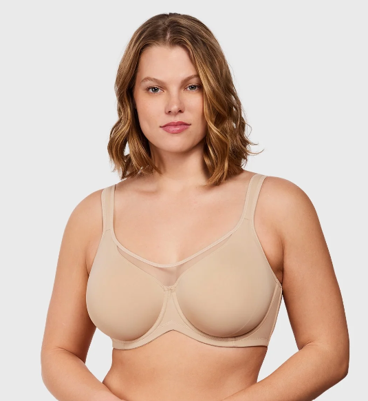 CoolComfort Smoothing Unlined Underwire Minimizer Bra, 44/100EE