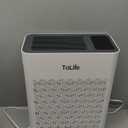 Tolife Powerful Air Purifiers for Home Large Room Up to 2000 FtPets with Washable Filter, Sleep Mode, Timer, HEPA Filter Pet Air Purifier for Bedroom,White