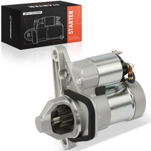 A-Premium Starter Motor Compatible with Nissan Sentra 2007-2019, 1.6L 1.8L 2.0L, Versa 2007-2012, Juke, NV200, Cube & Chevrolet City Express - 12V 1.0KW 10 Teeth Clockwise - Replace# S114-955A