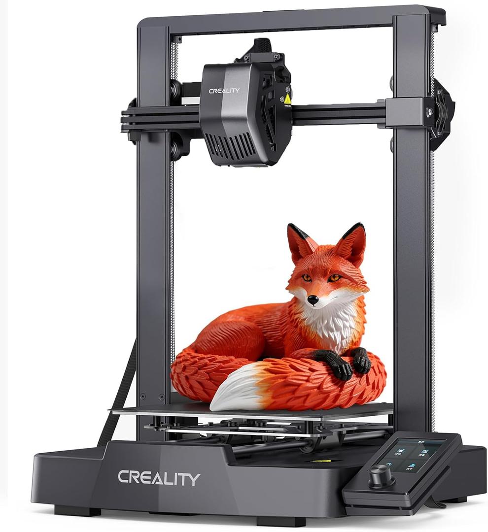Creality Ender 3 V3 SE 3D Printer, 250mm/s High-Speed Desktop Printer, CR Touch Auto-Leveling, Sprite Direct Extruder, Dual Z-Axis, Auto-Load Filament, 8.66x8.66x9.84 Print Volume, Easy Assembly