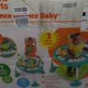 Bright Starts Bounce Bounce Baby 2-in-1 Activity Center Jumper & Table - Playful Pond (Green), 6 Months+
