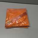 2 x Unisex Matte Preschool and Kindergarten Graduation Cap with Year Charm Tassel (Orange)