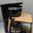 BLACK+DECKER 12-Cup Digital Coffee Maker, Programmable, Washable Basket Filter, Sneak-A-Cup, Auto Brew, Water Window, Keep Hot Plate, Black