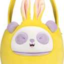 2 x Squishmallows Original 12in Lancelot the Chocolate Bunny Egg Hunt Basket  Ultrasoft Official Jazwares Plush Accessory (Purple & White Panda)