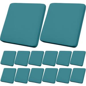 14Pcs Outdoor Cushion Covers, Elastic Patio Cushion Covers | Washable, Stretch, Replacement Cushion Covers For Outdoor Furniture, Patio Furniture Slipcover Protector