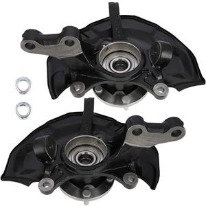 OCPTY Front Steering Knuckle Wheel Hub Assembly for Toyota Sienna 2004-2010 | Steering Knuckle Replace Front Left: 698-429, 4321208020, LK061; Front Right: 698-428, 4321108020, LK062