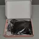 REECHO Curly Hair Extensions, 4PCS 16 inch Clip in Hair Extensions Lace Weft Short Curly Hair Extension Clip Ins Invisible Natural Hairpieces for Women, Off Black