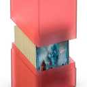 Ultimate Guard Boulder 80+ Classic, Deck Case for 80 Double-Sleeved TCG Cards, Ruby, Secure & Durable Storage for Trading Card Games, Soft-Touch Finish