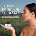 Santa Cruz Paleo, Beef Tallow, Beeswax & Honey Face Moisturizer, Organic, Unscented Grassfed Beef Tallow Skin Care, Sunscreen Free, Non Comedogenic Face & Body Moisturizer for Sensitive Skin, 2 Oz