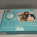 10X 30X Floor Magnifying Glass with Light and Stand,36 LED Flexible Gooseneck Magnifying Lamp, Adjustable Brightness Large Lighted Magnifiers for Reading,Sewing,Crafts,Painting,DIY,Close Work (Black)