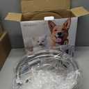 Pet Water Fountain for Large Dogs: Metal Dog Water Fountain - Silent Big Cat Fountains - 7L/236oz/1.8G Dog Drinking Fountains Inside - GROOKPET Water Fountains for Pets Indoor Large - 9 Filters