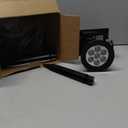 T-SUNUS Green Solar Landscape Spot Lights Christmas IP65 Waterproof Garden Outdoor Spotlights Auto On/Off Security Spotlight for St. Patrick's Day Flag Tree Patio Yard Driveway Pond Halloween 4 Pack