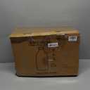 KMIGRUAN Half Gallon Heavy Duty Glass Milk Bottle with Handle and Airtight Reusable Lids, 4 Pack Clear Glass Milk Container for Refrigerator,Glass Milk Jar with Handle and Spout