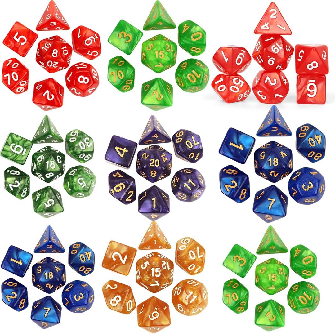 12PCS Mystery Dice Set Bulk, Easter Egg Fillers, Basket Stuffers for Kids Easter Egg Stuffers, Classroom Prizes, for Easter Egg Hunts, Party Favors, Kids, School