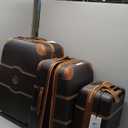DELSEY PARIS Chatelet Air 2.0 Hardside Luggage with Spinner Wheels, Chocolate Brown, 3 Piece Set, (19/24/28)