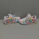 Skechers Women's UNO - Highlight Love Sneaker (6, White/Multi)