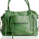 Women's Large Tote Bag City Tote Bag Purse with Zipper Women Vegan Leather Hobo Handbags with Adjustable Strap